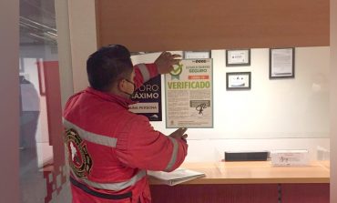 Inicia Toluca colocación de sellos de certificación de negocio seguro