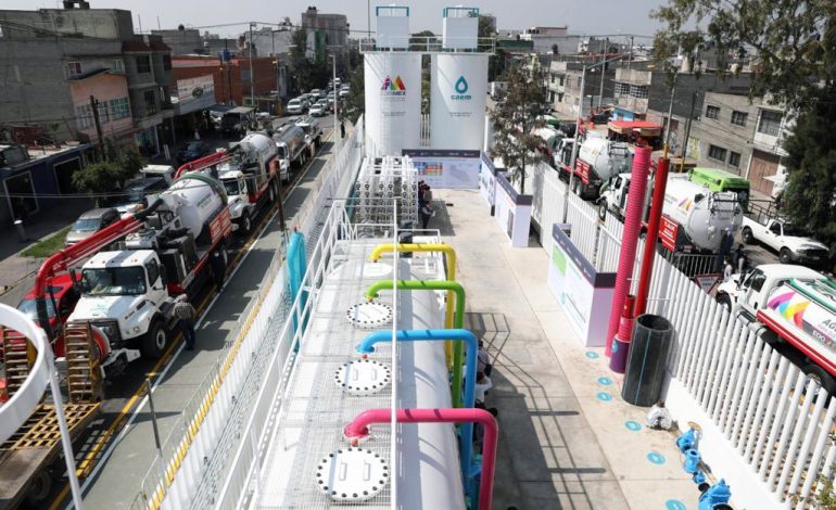 Alfredo Del Mazo entrega obra hidráulica más importante del Edoméx en Nezahualcóyotl