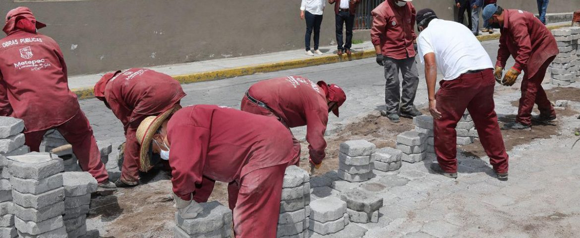 Intensificará Metepec realización de obra pública en el último trimestre del 2020