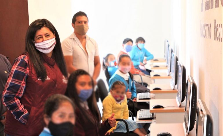 Fortalecen infraestructura educativa en Temoaya