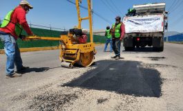 El Ayuntamiento de Toluca inicia intenso programa de bacheo en todo el territorio municipal