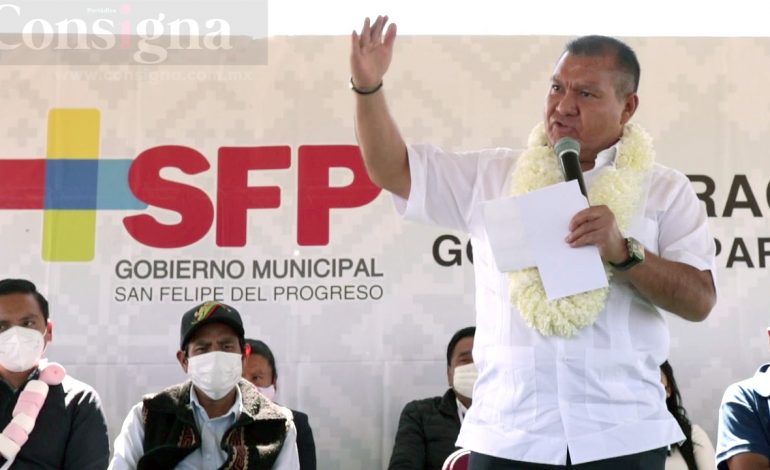 En San Felipe del progreso,  220 obras en este año gracias a la gestión nacional e internacional: Alejandro Tenorio Esquivel