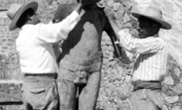 Es “Ehécatl de Calixtlahuaca” pieza icónica de la cultura Mexica en el Valle de Toluca