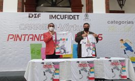 Invitan IMCUFIDET y DIF Toluca a la Carrera Virtual “Pintando tus Pasos”