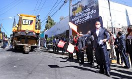 Arranca Toluca programa de rehabilitación de 100 kilómetros de vialidades
