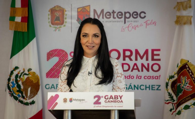 Honramos la democracia transparentando todas nuestras acciones de gobierno: Gaby Gamboa