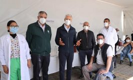 Continúa en Edoméx la vacunación de personal de salud