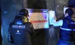 Clausuran giros rojos en Valle de Toluca