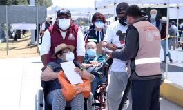 Tercer día exitoso de vacunación en Toluca