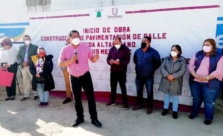 Para el gobierno de Zinacantepec los obstáculos son retos: Gustavo Vargas