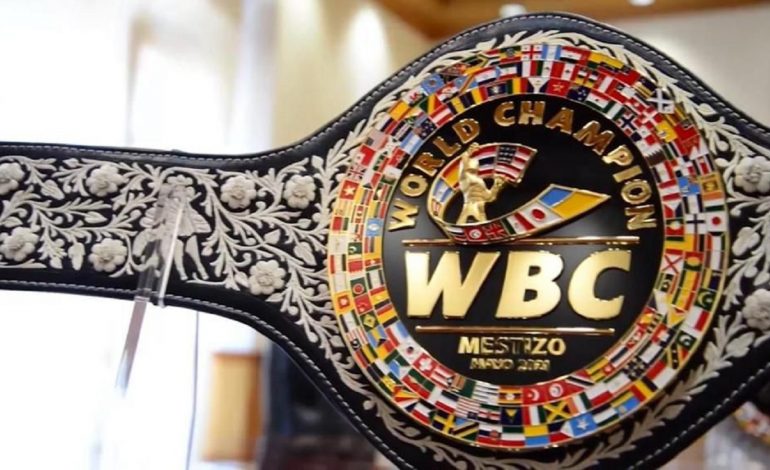Elaboran artesanos mexiquenses el Cinturón Mestizo del Consejo Mundial de Boxeo