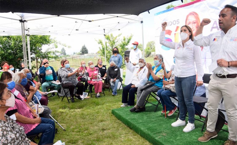 Creación de más Casas de Día, propuesta de Ana Muñiz para abuelitos de San Mateo Atenco
