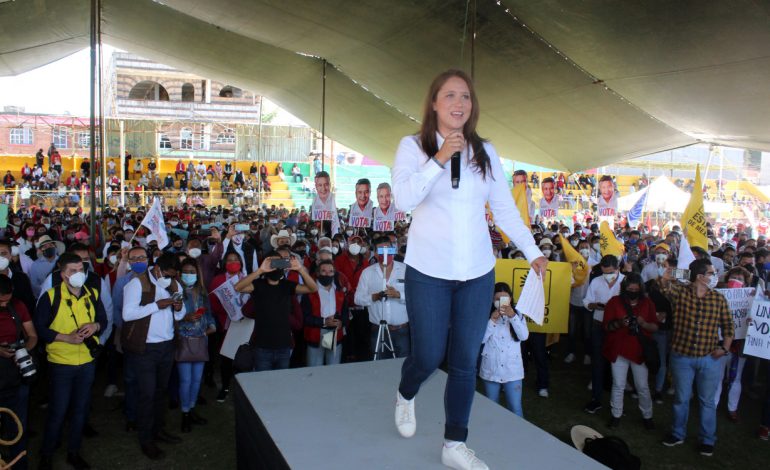 Vamos a hacer de San Mateo Atenco el municipio de las oportunidades: Ana Muñiz Neyra 