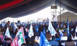 Mujeres de Calimaya contarán con proyectos productivos, Policía de Género y seguridad en paradas de autobuses