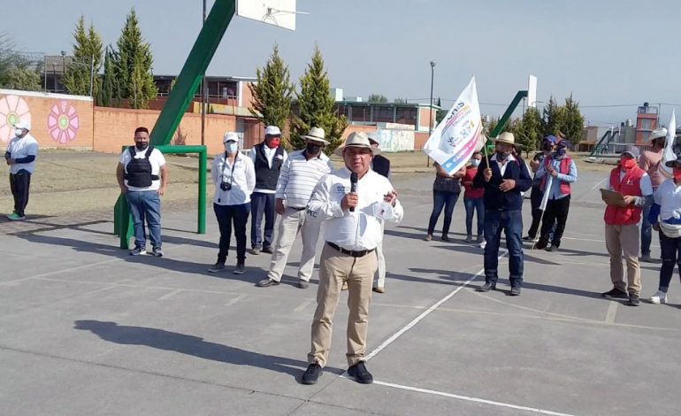 Manuel Vilchis va con las manos limpias por generación de empleos y mayor bienestar para Zinacantepec