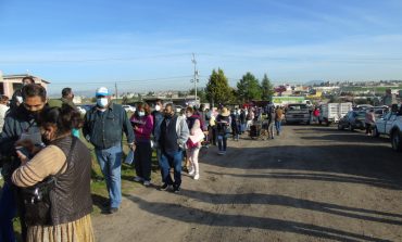 Covid–19: Temoaya inicia aplicación de la primera dosis para personas de 50 a 59 años
