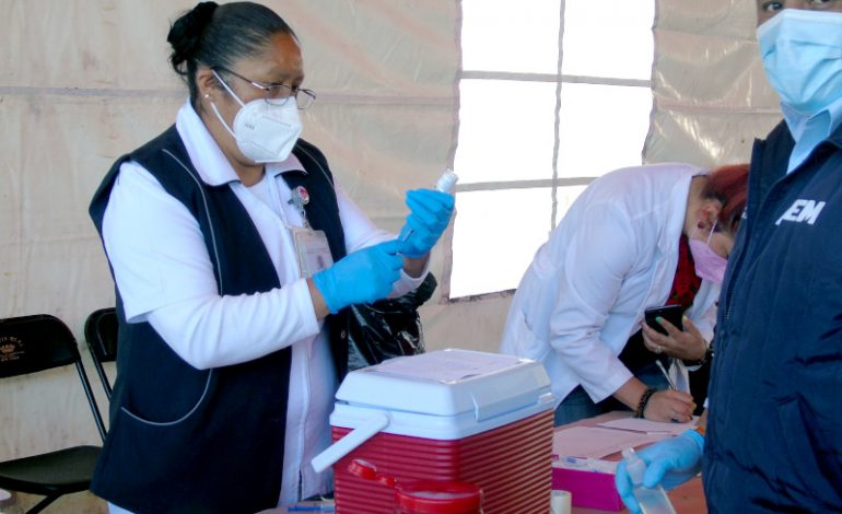 Este jueves inicia vacunación anticovid-19 a personas de 40 a 49 años en 20 municipios mexiquenses más