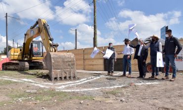 César Serrano cierra fuerte su administración, inicia obra hidráulica de alto impacto