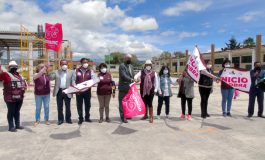 Erika Sevilla inicia e inaugura obras educativas, de electrificación y drenaje 