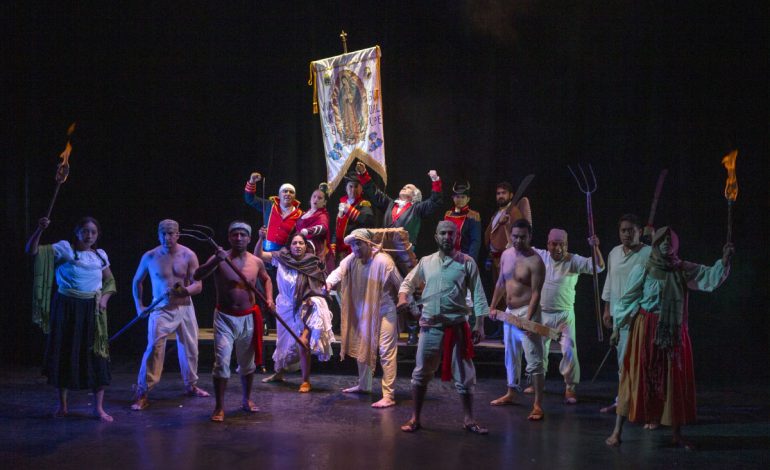 Obra Chocolate Independencia, una visión crítica y lúdica sobre la independencia de México