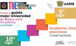 UAEM, quinta mejor universidad de México, de acuerdo con ranking de THE; escaló cinco posiciones 