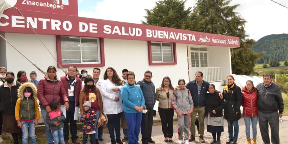 En beneficio de cinco comunidades de la zona alta de Zinacantepec, Gustavo Vargas apertura dos centros de salud 