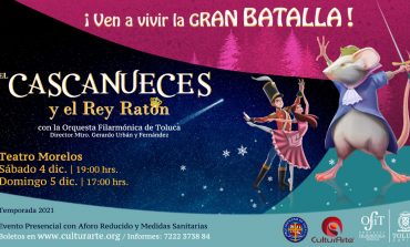 Con ballet y orquesta en vivo, llega a Toluca el mágico espectáculo El Cascanueces y el Rey Ratón