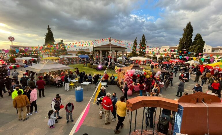 Así celebró Almoloya de Juárez el Día del Amor y la Amistad