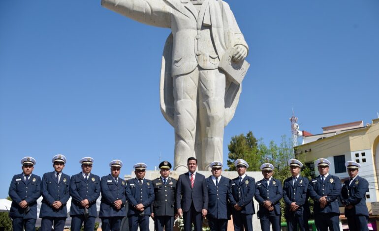 Con el llamado a defender la identidad y el buen gobierno, alcalde almoloyense conmemora el natalicio de Benito Juárez