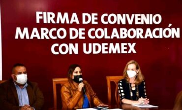 Ayuntamiento de Otzolotepec y UDEM firman convenio de colaboración