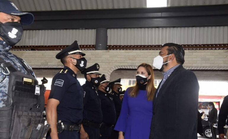Ana Muñiz pone en marcha el Programa Comercio Seguro en San Mateo Atenco