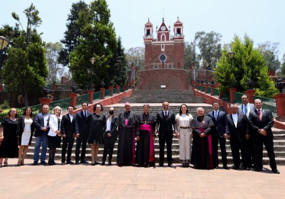 Recibe Metepec primera visita de nuevo Arzobispo de Toluca
