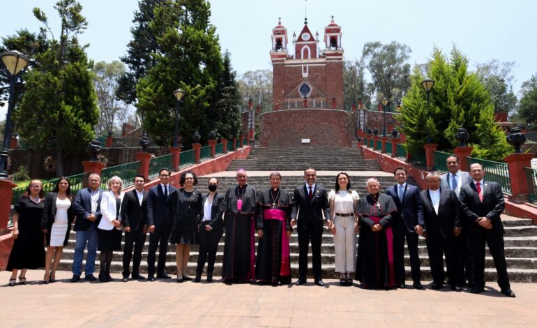 Recibe Metepec primera visita de nuevo Arzobispo de Toluca