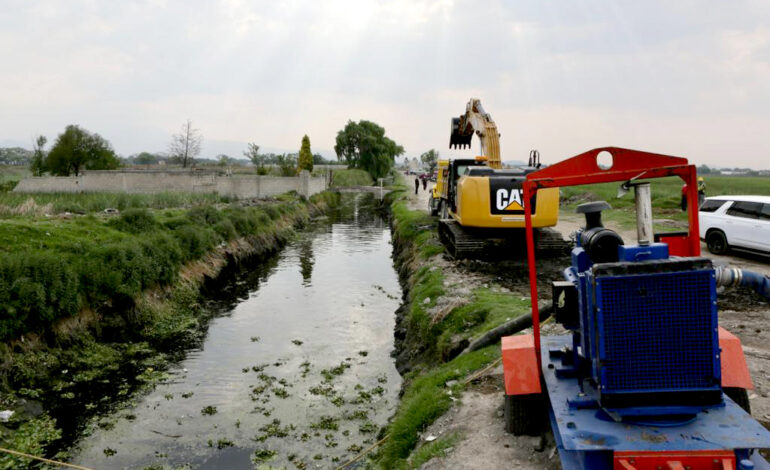 Realiza gobierno de Metepec acciones de prevención ante posibles inundaciones