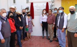 En San Mateo Atenco, entrega Ana Muñiz obras de pavimentación en beneficio de tres mil habitantes