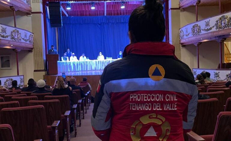 Tenango del Valle recibió a la Asociación Mexicana de Jefes de Bomberos delegación Valle de Toluca, y Protección Civil