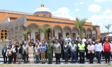 En Almoloya de Juárez, se reúnen 25 alcaldes para homologar estrategias de seguridad pública en la Región Toluca