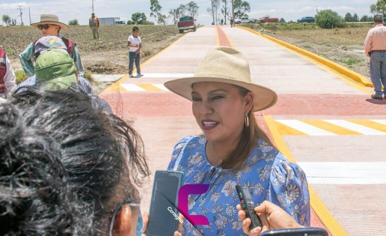 70 obras se sumarán al progreso de Otzolotepec: Erika Sevilla Alvarado