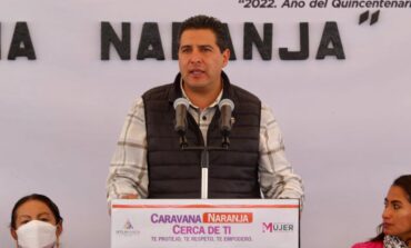 Pone en marcha Abuzeid Lozano Caravanas Naranja "Por ti" para mujeres de Ixtlahuaca