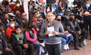 Emprende San Mateo Atenco campaña contra accidentes de motocicletas y su mortalidad