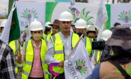 Felipe Sánchez Dávila pone en marcha 4 Obras Bicentenario, en Jiquipilco