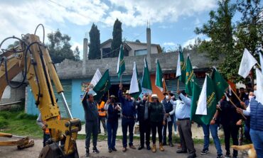 Alcalde de Jiquipilco pone en marcha dos de 75 obras que se realizarán en 2022