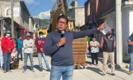 Inicia Roberto Bautista obra en San Bartolomé Atlatlahuca