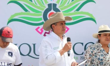 Felipe de Jesús Sánchez continúa con más obras para Jiquipilco