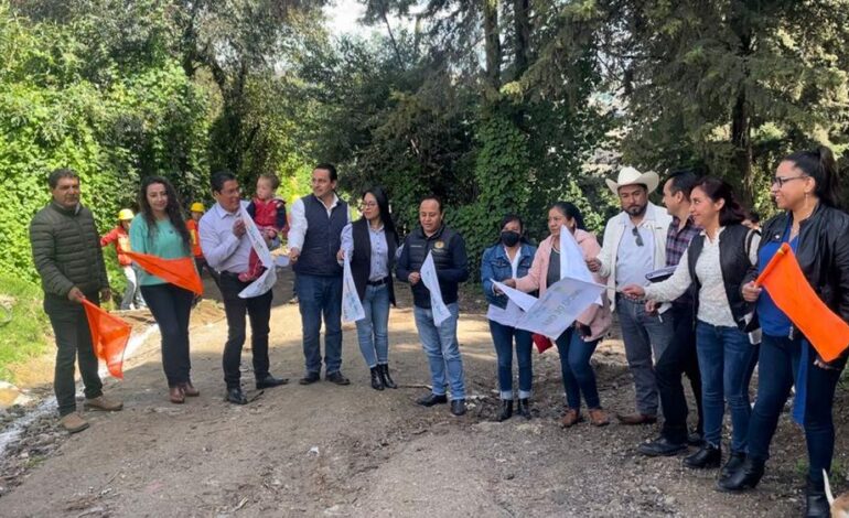 Inicia Roberto Bautista más obras para mejorar la calidad de vida de las y los tenanguenses