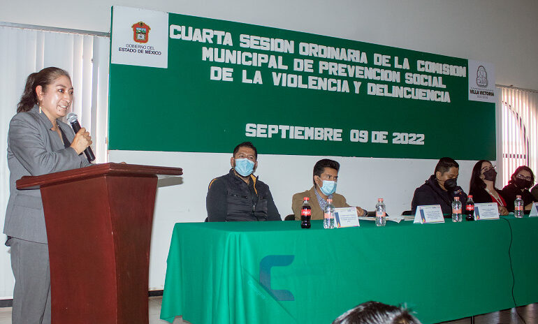 Primordial la participación ciudadana en la prevención de la violencia y la delincuencia: María Luisa Carmona