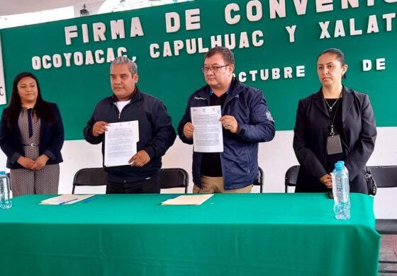 Firman convenio de colaboración en materia Turística Ocoyoacac, Capulhuac y Xalatlaco