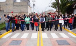 Manuel Vilchis continúa entregando obras, ahora fue en Acahualco, San Luis Mextepec y La Veracruz