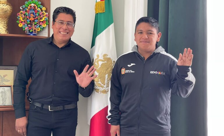Joven tenanguense representará al Estado de México en los próximos Juegos Paranacionales