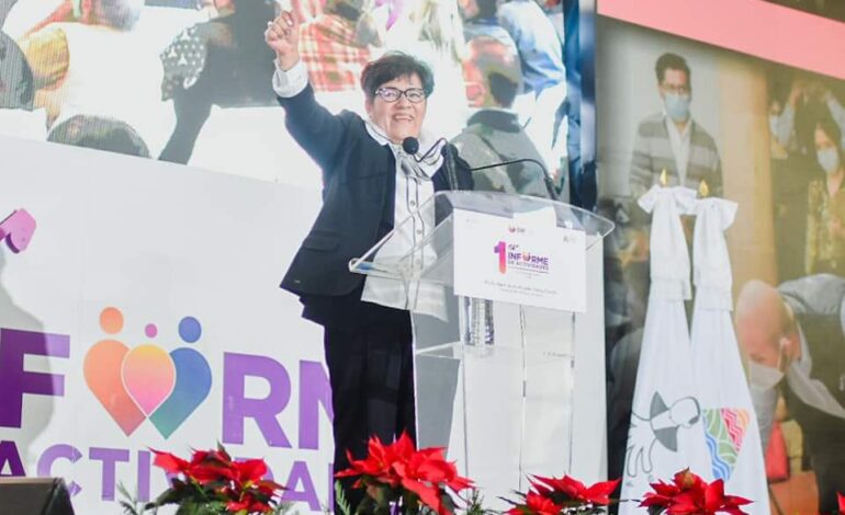 Rinde Primer Informe de Actividades la titular del DIF Almoloya de Juárez